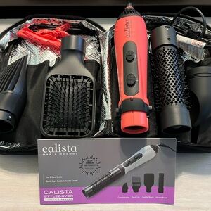 Calista Coral 6pc Hair Styling Tool Set